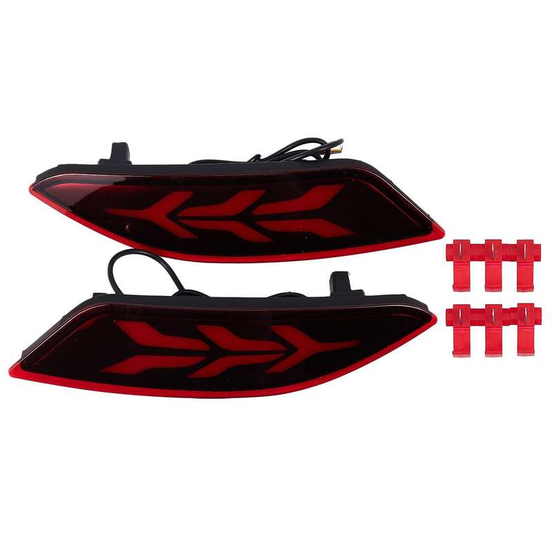 Red LED Rear Bumper Tail Brake Light Lamp for Vezel -V 2015-2016