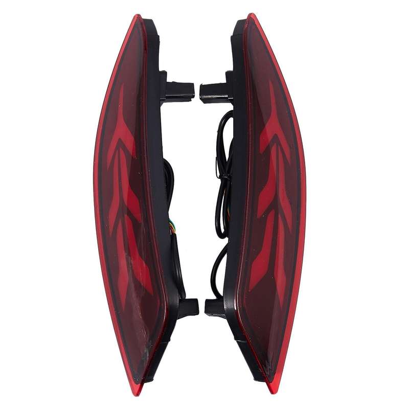 Red LED Rear Bumper Tail Brake Light Lamp for Vezel -V 2015-2016