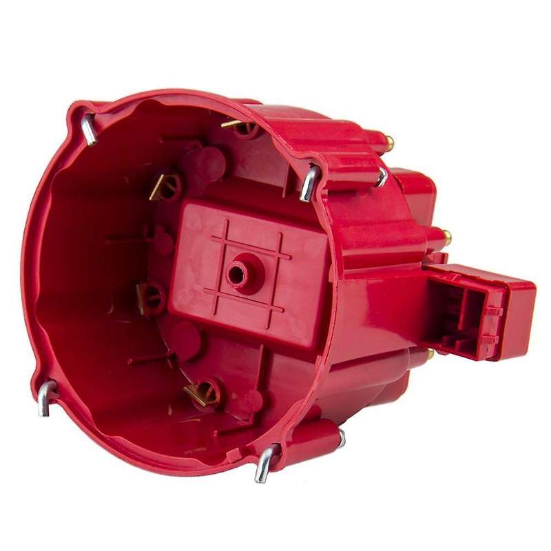 Red Male Hei Distributor Cap Coil and Rotor Replacement for Bbc 305 350 454