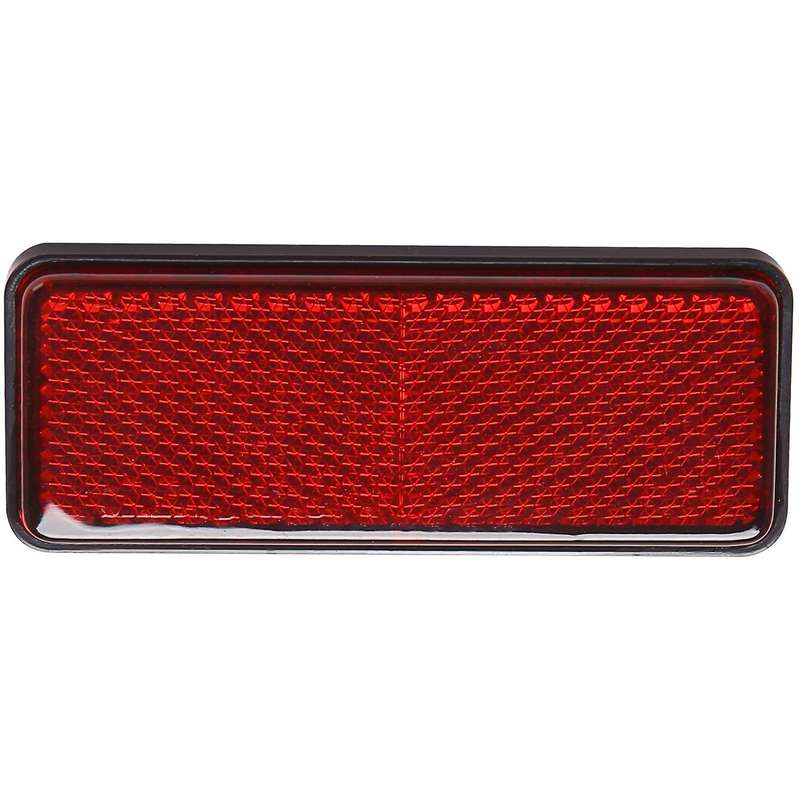 Red Light Rear Motorbike Quad Scooter Bike Reflector Number Plate Reflector for