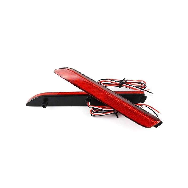 Red Lens Bumper Reflector Brake Rear Bar Light Rear Tail Light Turn Signal LED Car for for 819200801