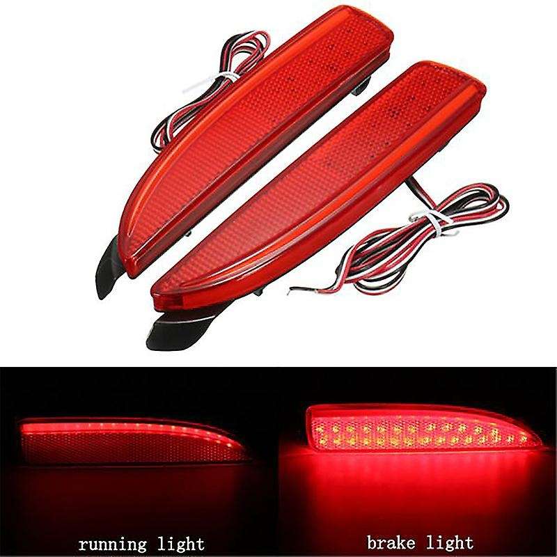 Red Rear Bumper Reflector Light for 6 Atenza 2013-2016 Led Light Tail Brake Fog Lamp Tail Stop Lamp