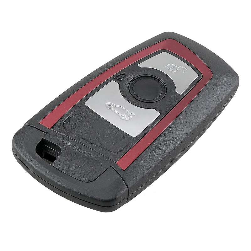 Red Remote Key Fob 3 Buttons for 5 7 F Series FEM / BDC CAS4 CAS4+ 2009-2016(433Mhz)