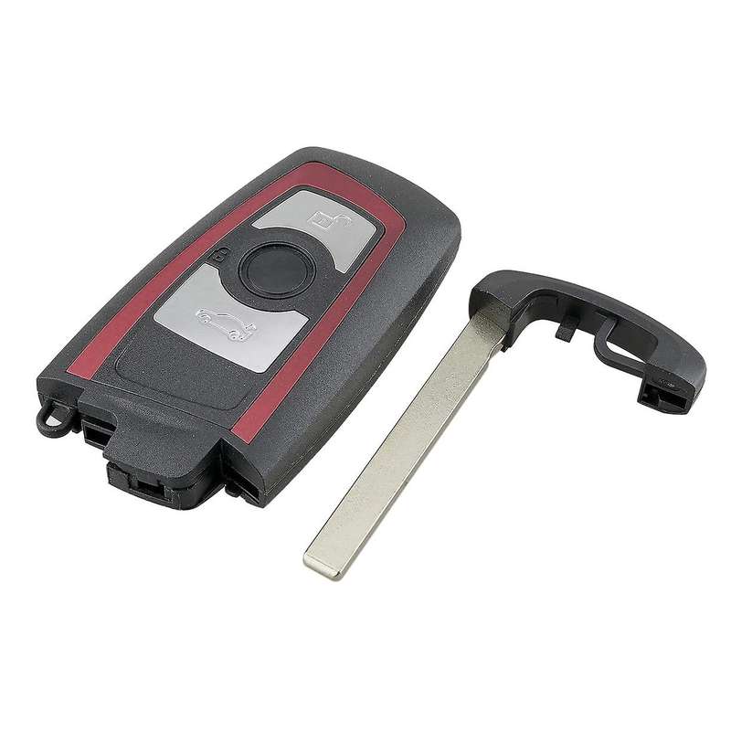 Red Remote Key Fob 3 Buttons for 5 7 F Series FEM / BDC CAS4 CAS4+ 2009-2016(433Mhz)