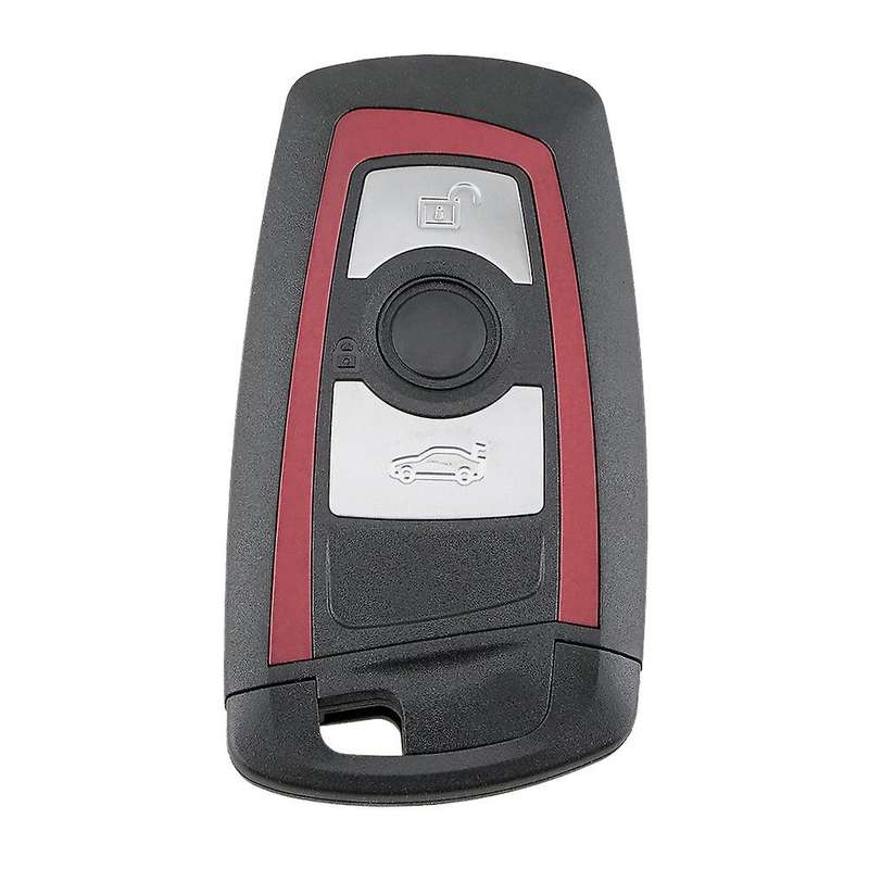 Red Remote Key Fob 3 Buttons for 5 7 F Series FEM / BDC CAS4 CAS4+ 2009-2016(433Mhz)