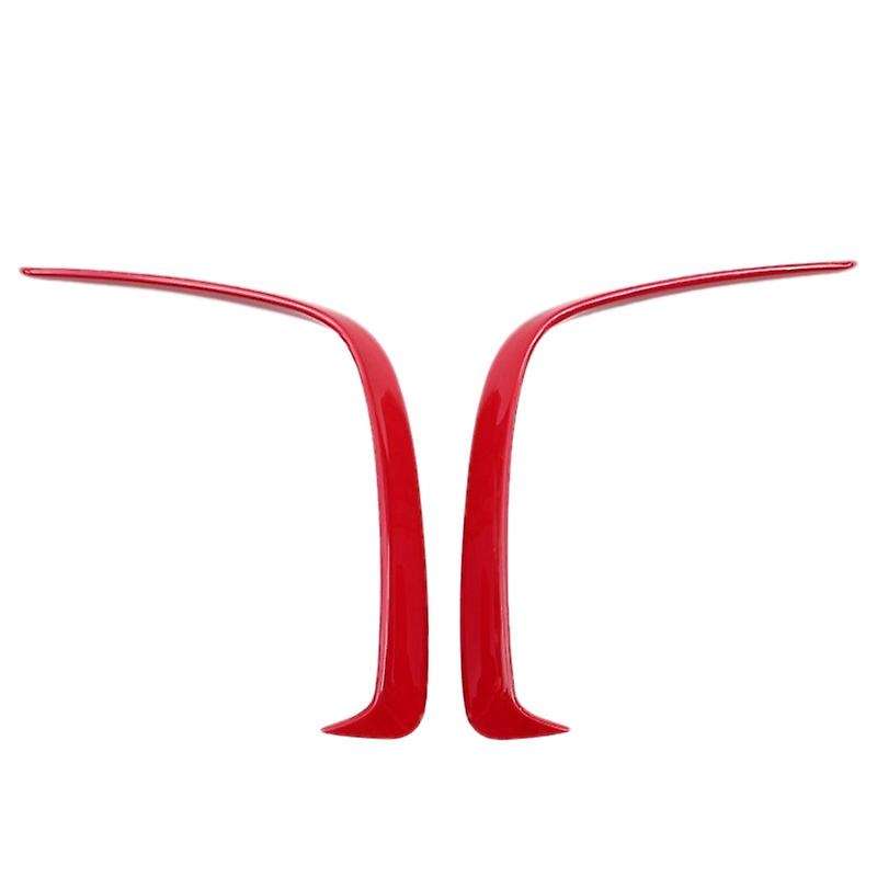 RED Rear Bumper Spoiler Canard Cover for - W176 A Class A200 A250 A45 2013-2018