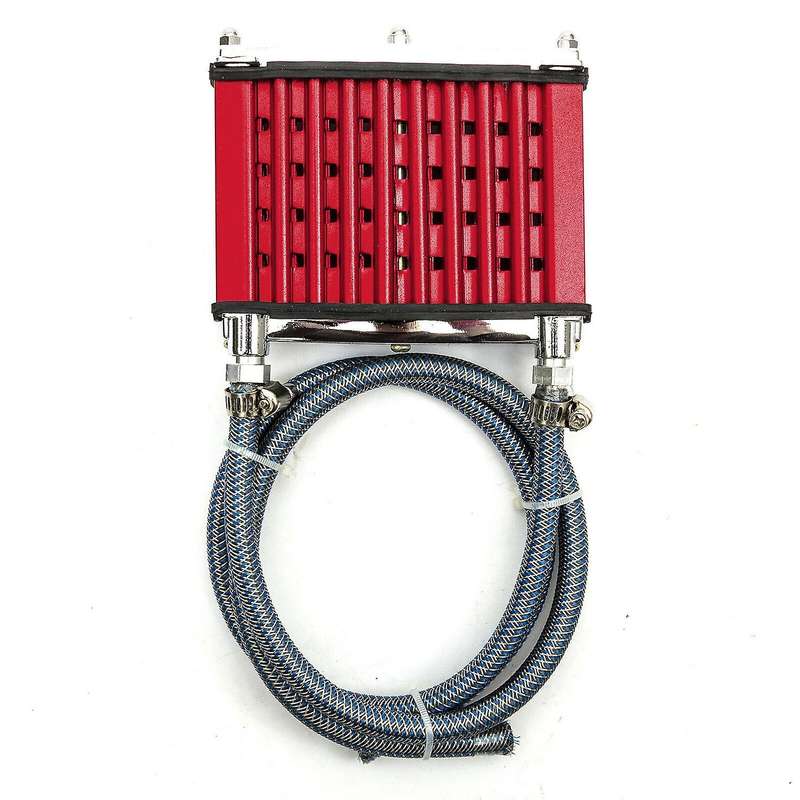 Red Pit Dirt Bike / Motorcycle Oil Radiator DIY Kit Change for 110Cc 125Cc 140Cc 150Cc ATV Oil Cool