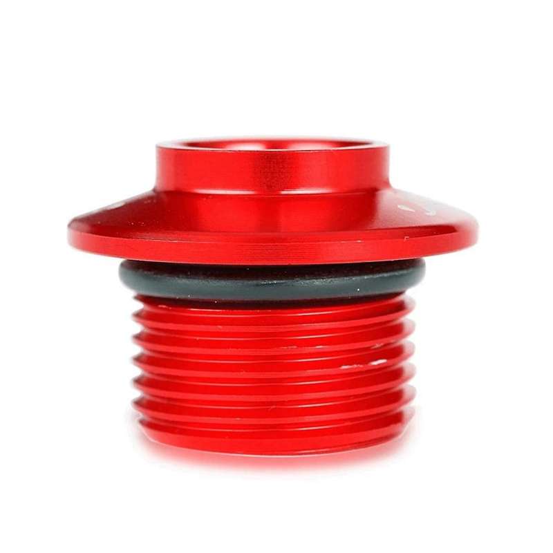 Red Motorcycle Engine Oil Filler Plug Cover Engine Cover Oil Screw Oil Inlet Cover Screw for