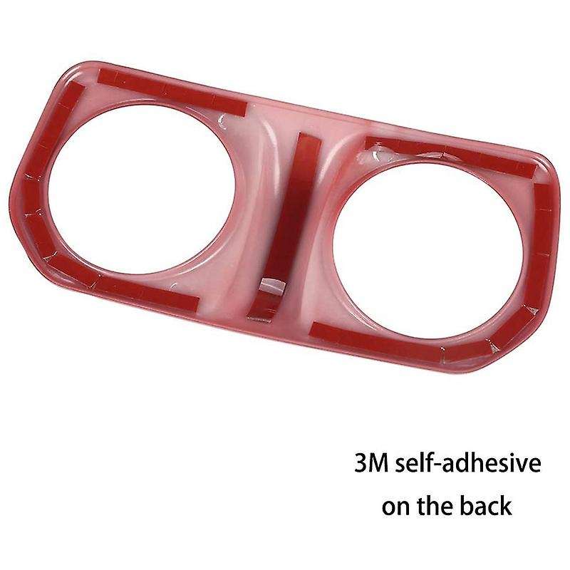 Red Rear Back Air Vent Outlet AC Trim Cover for 2018-2020 JL JLU