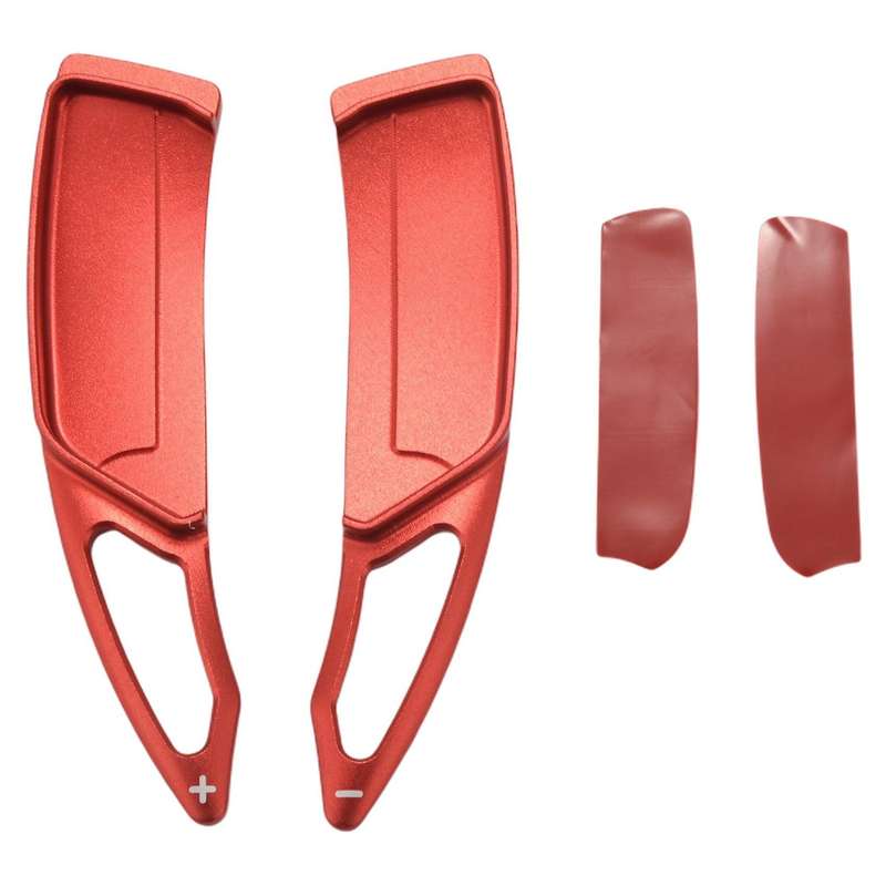 Red Steering Wheel Shift Paddle Shifter Extension for 3008 5008 GT 2017-2019