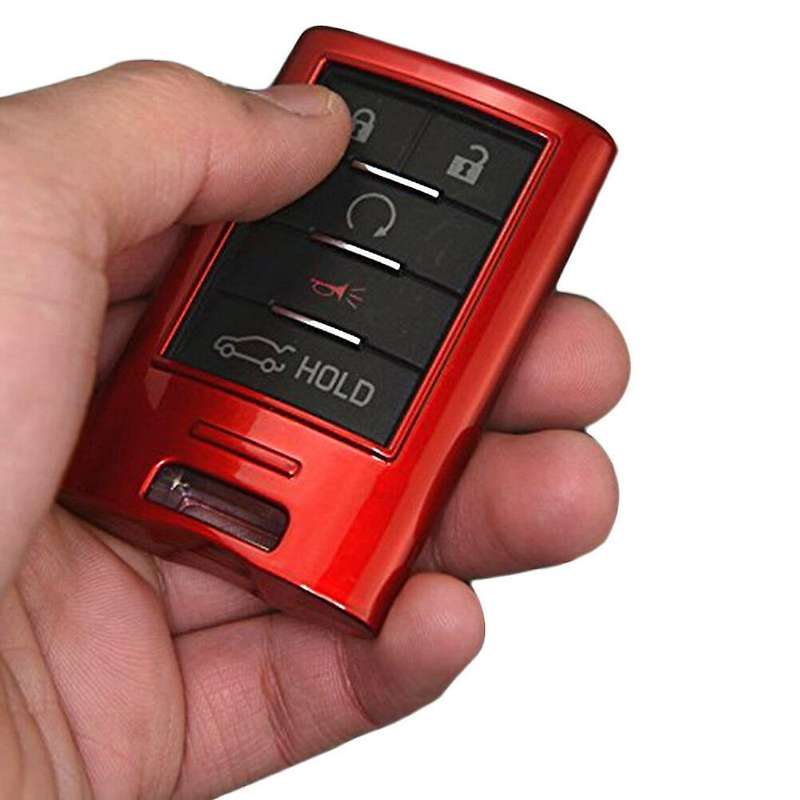 Red Remote Key Fob Cover Case Protector for 2014-Up