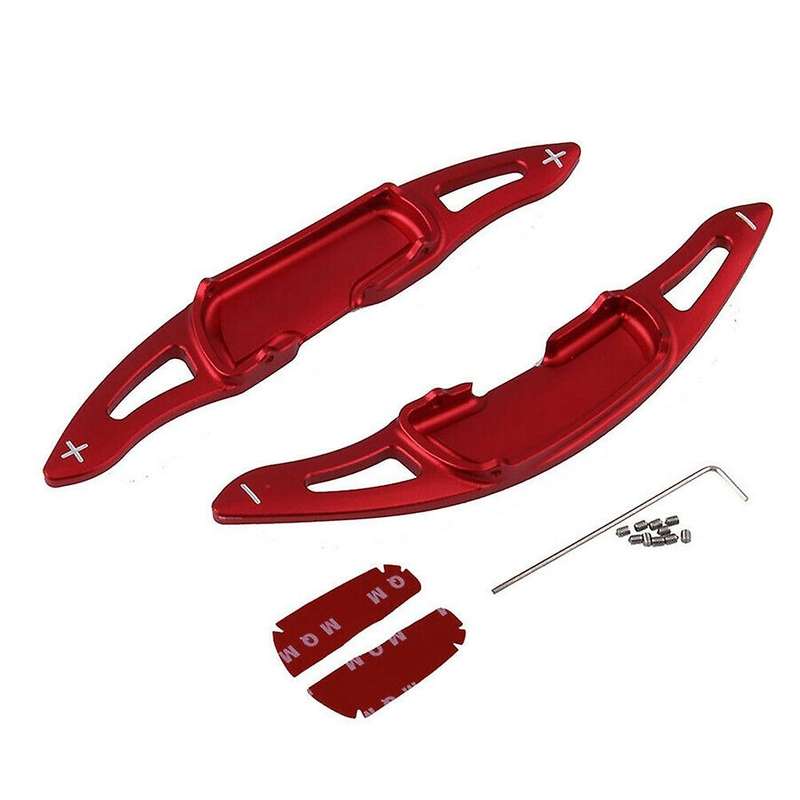 Red Steering Wheel Shift Paddle Shifter Extension for 3 6 Mx-5 -4 -5 Axela Atenza 2014-2019