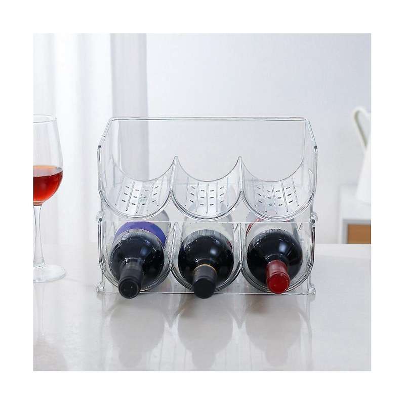 Red Wine Storage Rack Wine Display Rack Shelf Beverage Storage Rack Kitchen Table Storage Rack