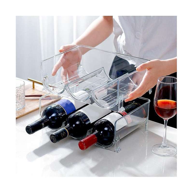 Red Wine Storage Rack Wine Display Rack Shelf Beverage Storage Rack Kitchen Table Storage Rack