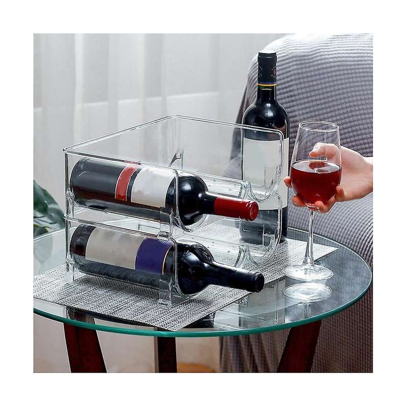 Red Wine Storage Rack Wine Display Rack Shelf Beverage Storage Rack Kitchen Table Storage Rack