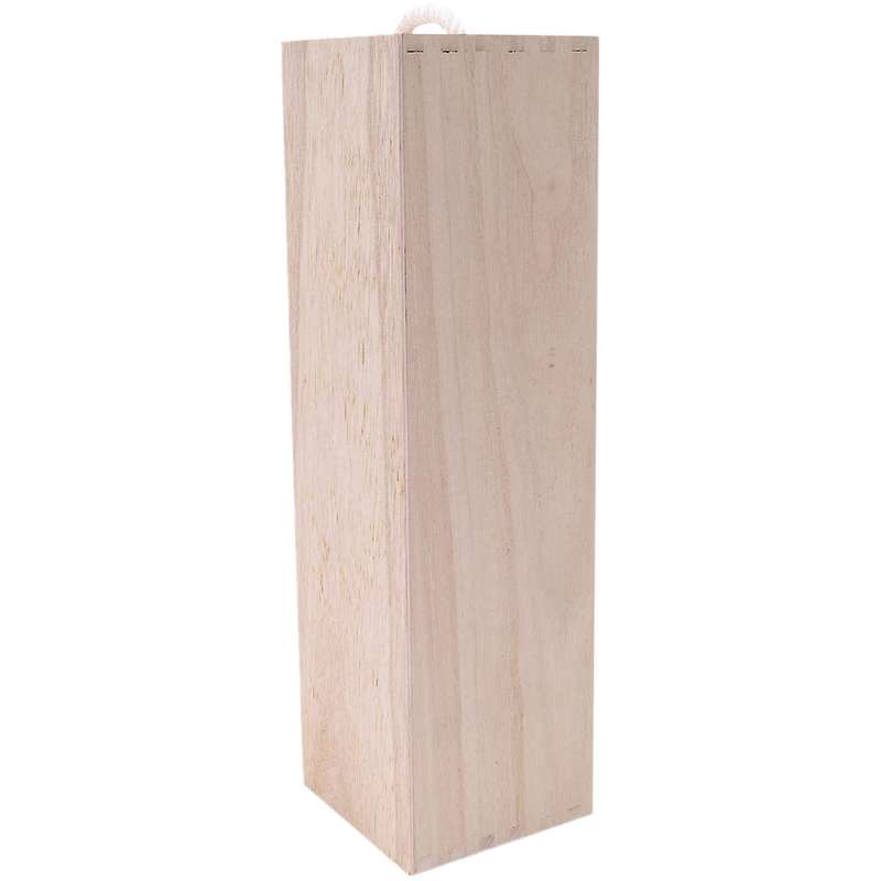 Red Wine Bottle Wooden Packing Box for Hampagne Flute Special Wooden Gift Wrap Storage for Wine Can