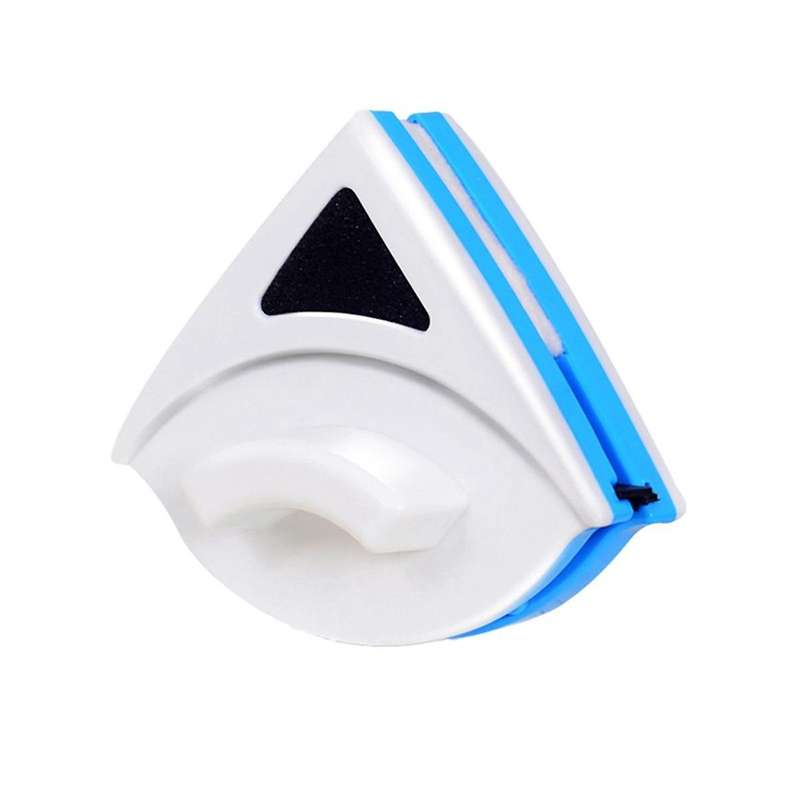 Red-double-side Magnetic Glass Wiper Window Cleaner Surface Cleaning Brush Triangle Cleaning Tools f