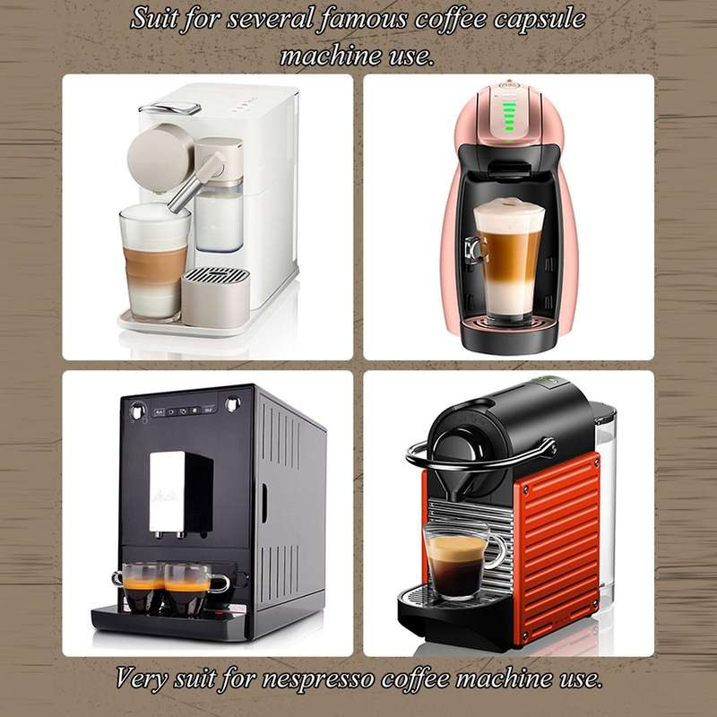 Refillable Coffee Capsule Cup Disposable for Pod for Automatic Coffee Machine Food Package Coffee Ca