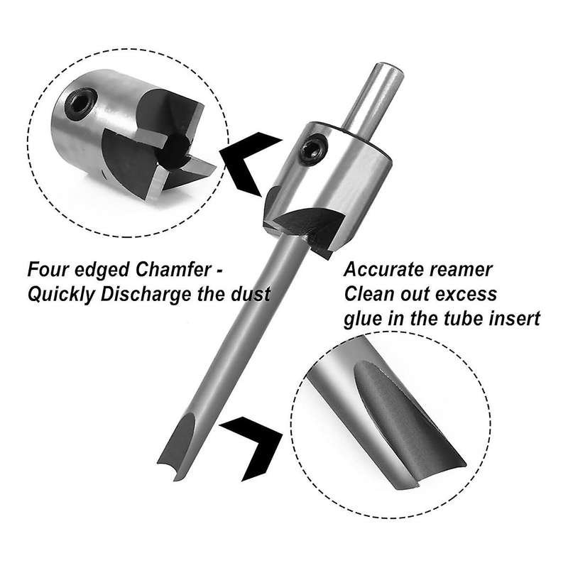 Refill Shaft Protector + 7-Piece Universal Barrel Trimming System + Universal Barrel Insertion Tool