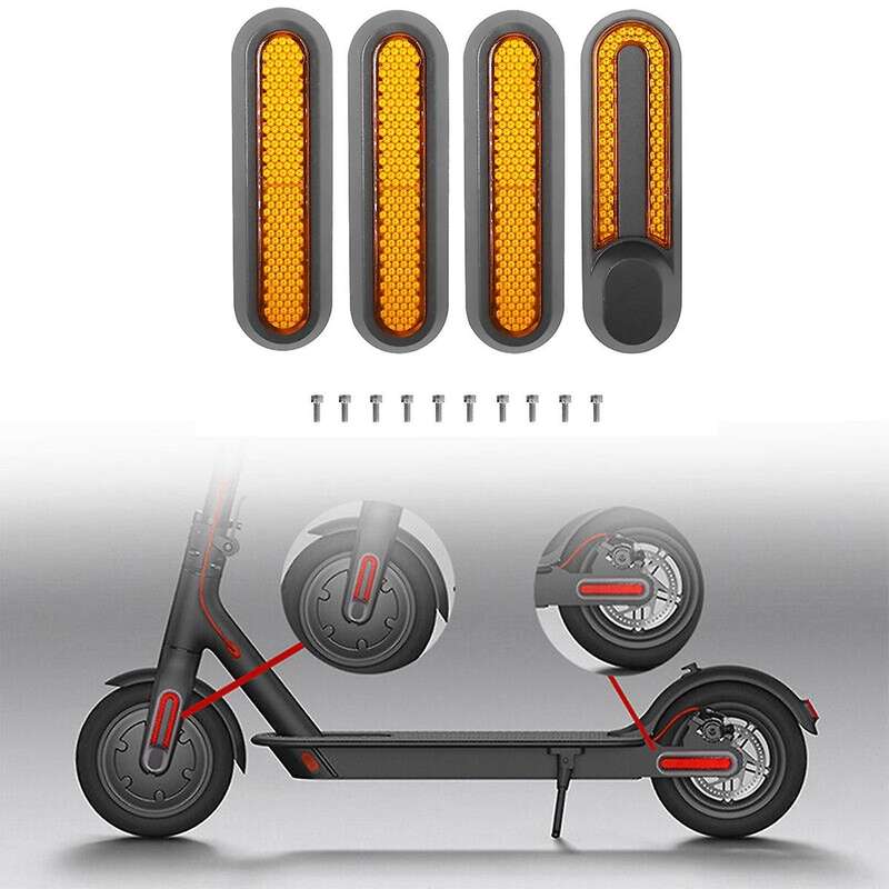 Reflective Shell for Mi Electric Scooter M365/pro/1s/essential Scooter Rear Back Wheel Hub Cover