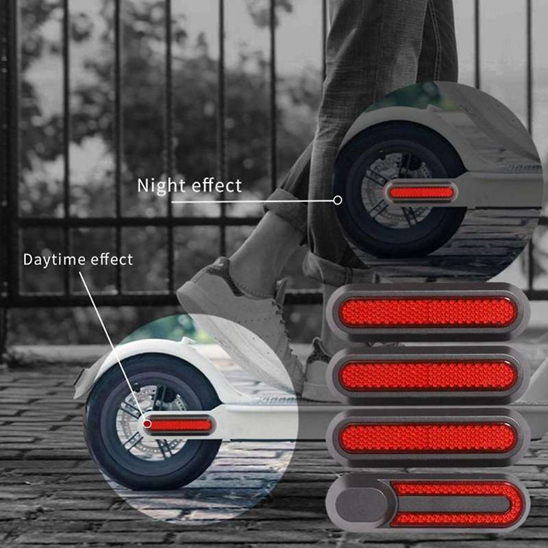 Reflective Shell for Mi Electric Scooter M365/pro/1s/essential Scooter Rear Back Wheel Hub Cover