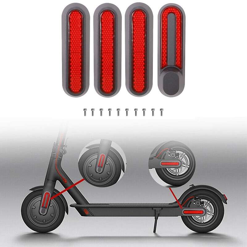 Reflective Shell for Mi Electric Scooter M365/pro/1s/essential Scooter Rear Back Wheel Hub Cover Re