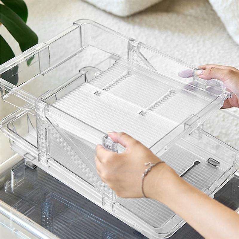 Refrigerator Can Dispenser Rolling Beverage Can Fridge Organizer Shelf Beer Coke Storage Refrigerato