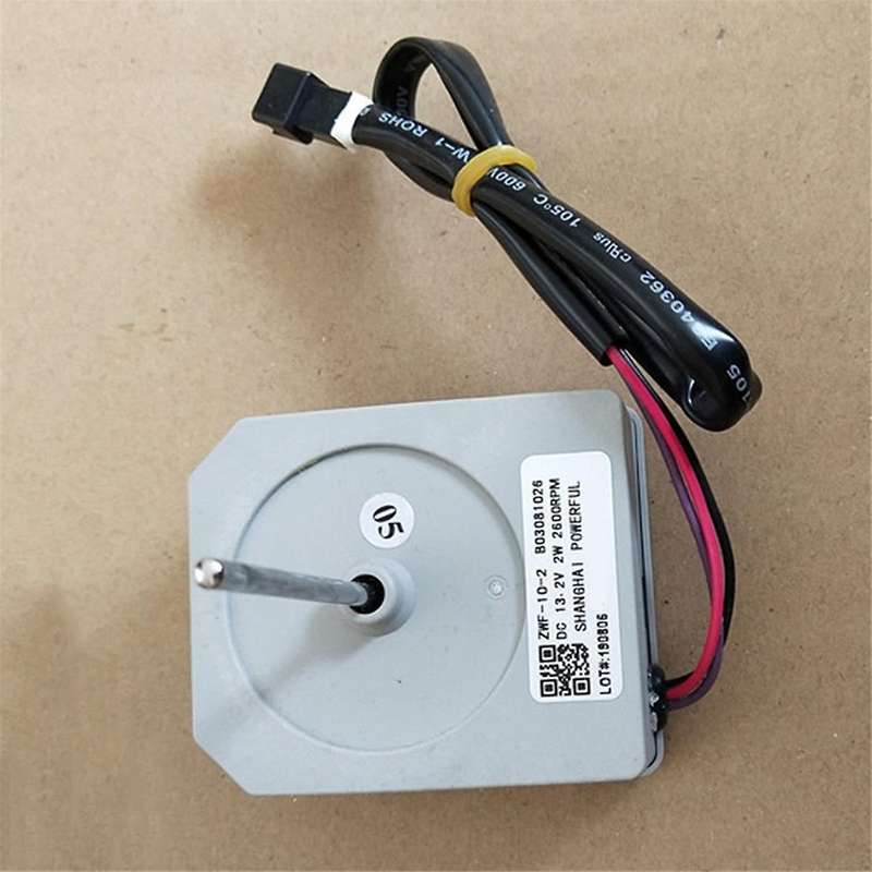 Refrigerator DC Fan Motor ZWF-10-2 for Rongsheng Double Door Freezer Refrigerator Repair B03081032 D