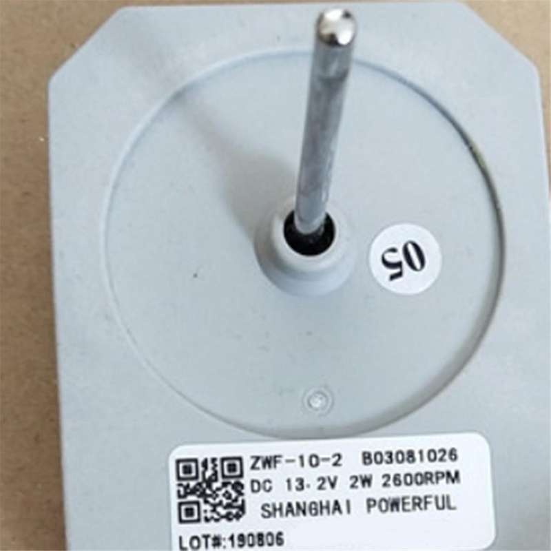 Refrigerator DC Fan Motor ZWF-10-2 for Rongsheng Double Door Freezer Refrigerator Repair B03081032 D