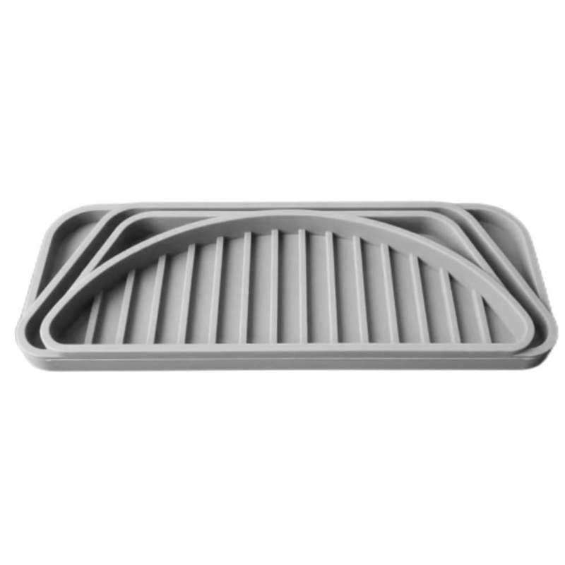 Refrigerator Drip Catcher Tray,Ice and Water Dispenser Silicone Pan,Water Dispenser Drip Tray,Cuttab