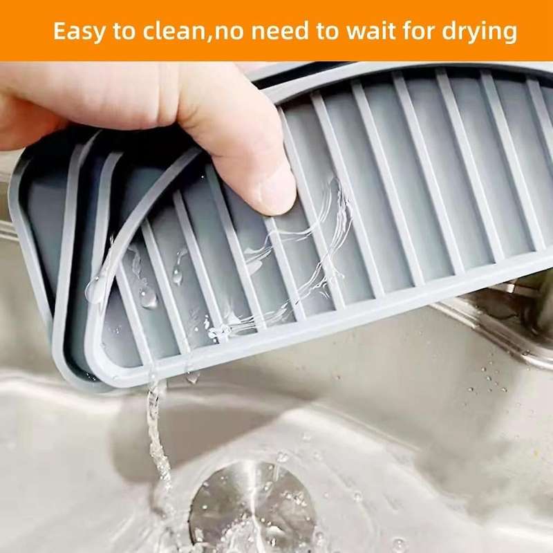Refrigerator Drip Catcher Tray,Ice and Water Dispenser Silicone Pan,Water Dispenser Drip Tray,Cuttab
