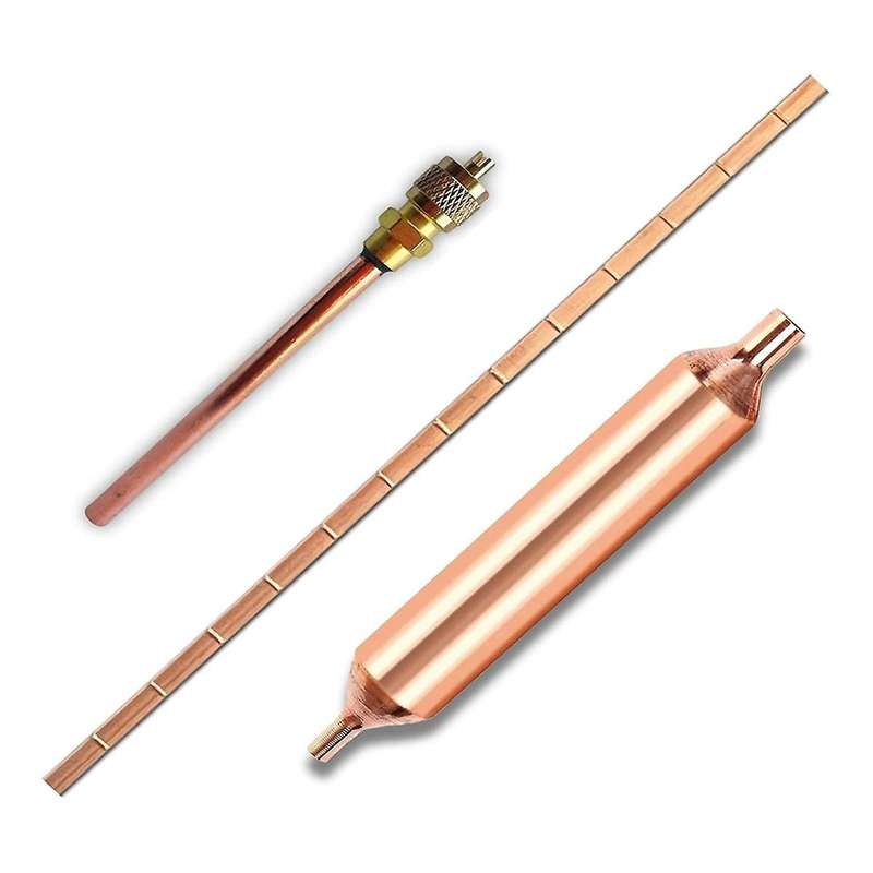 Refrigerator Filter Dryer with Access Service Valve,Phosphor Bronze Welding Rod for Refrigeration A