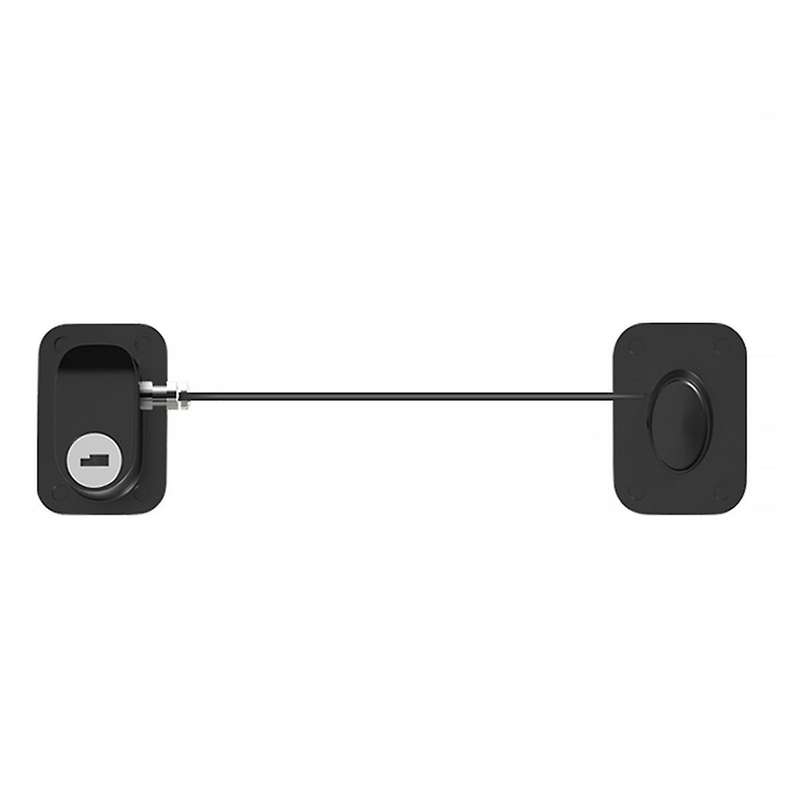 Refrigerator Lock 2 Packs,Fridge Lock Protection Fridge Locks with Key Surface-Friendly Freezer Lock
