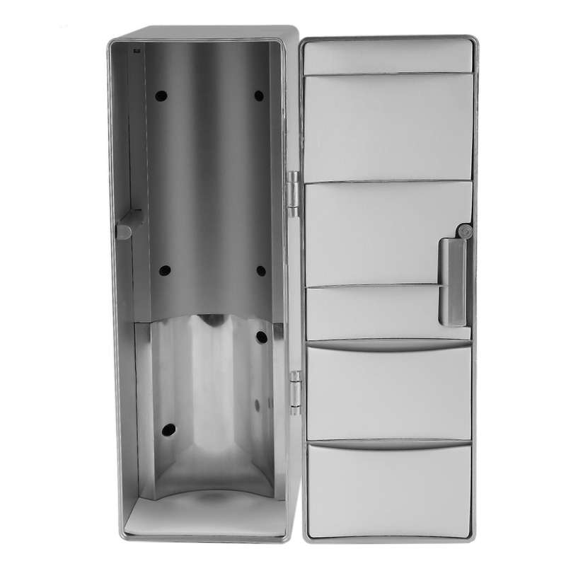 Refrigerator Mini Usb Fridge Freezer Cans Drink Beer Warmer Travel Refrigerator Icebox Car Office U