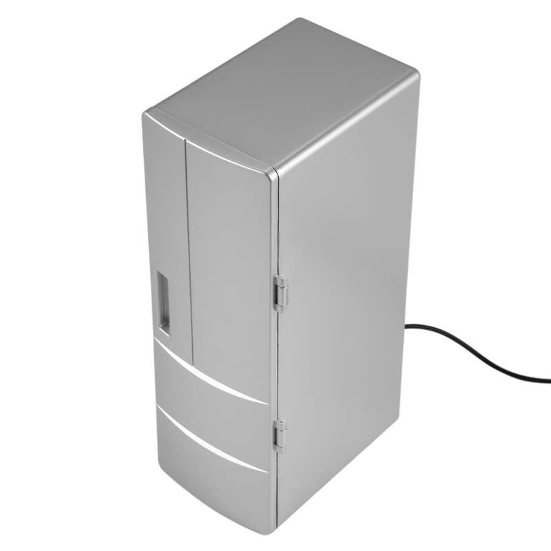 Refrigerator Mini Usb Fridge Freezer Cans Drink Beer Warmer Travel Refrigerator Icebox Car Office U