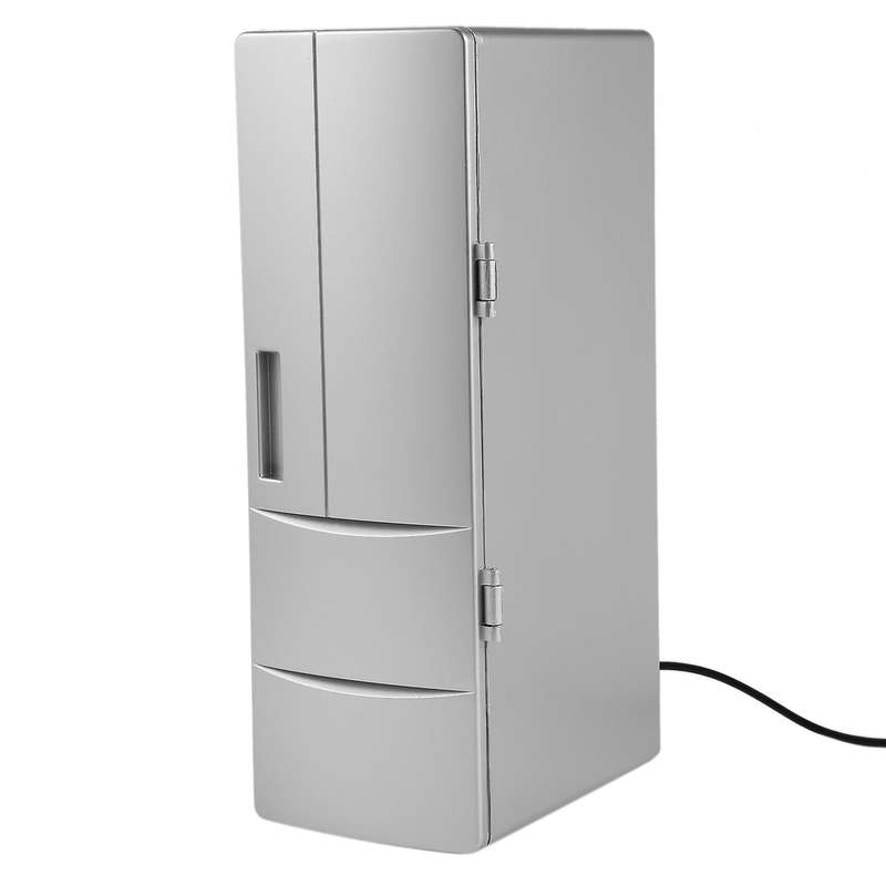 Refrigerator Mini Usb Fridge Freezer Cans Drink Beer Warmer Travel Refrigerator Icebox Car Office U