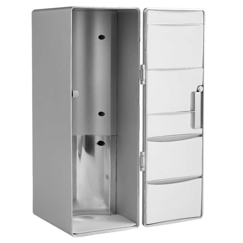 Refrigerator Mini Usb Fridge Freezer Cans Drink Beer Warmer Travel Refrigerator Icebox Car Office U