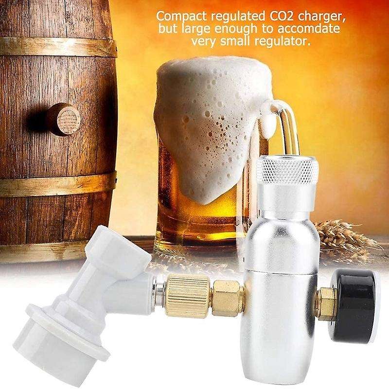 Regulator CO2 Charger Kit Gas Disconnect Beer Kegerator Home Draft Beer Bottle Home Brew Accessories