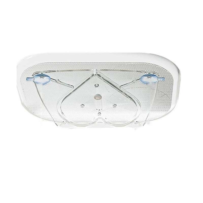 Refrigerator Storage Tray 360 Rotatable Nonskid Freezer Organizer Fruit Vegetables Storage Container