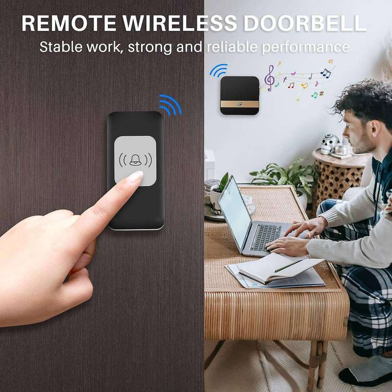 Remote 300m Long Distance Automatic Call Intelligent Electronic Waterproof Accessories(eu Plug)