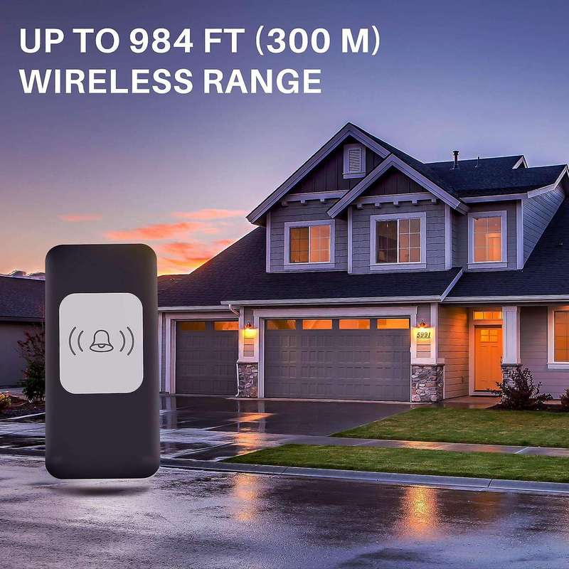 Remote 300m Long Distance Automatic Call Intelligent Electronic Waterproof Accessories(eu Plug)