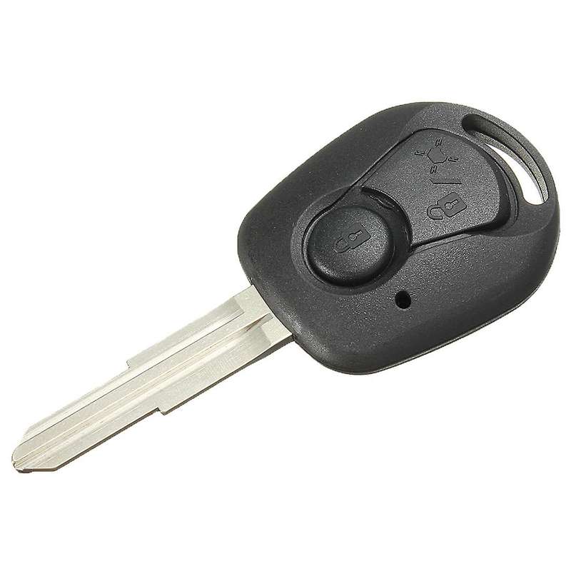 Remote 2 button remote key shell Compatible Ssangyong Actyon kyron rexton