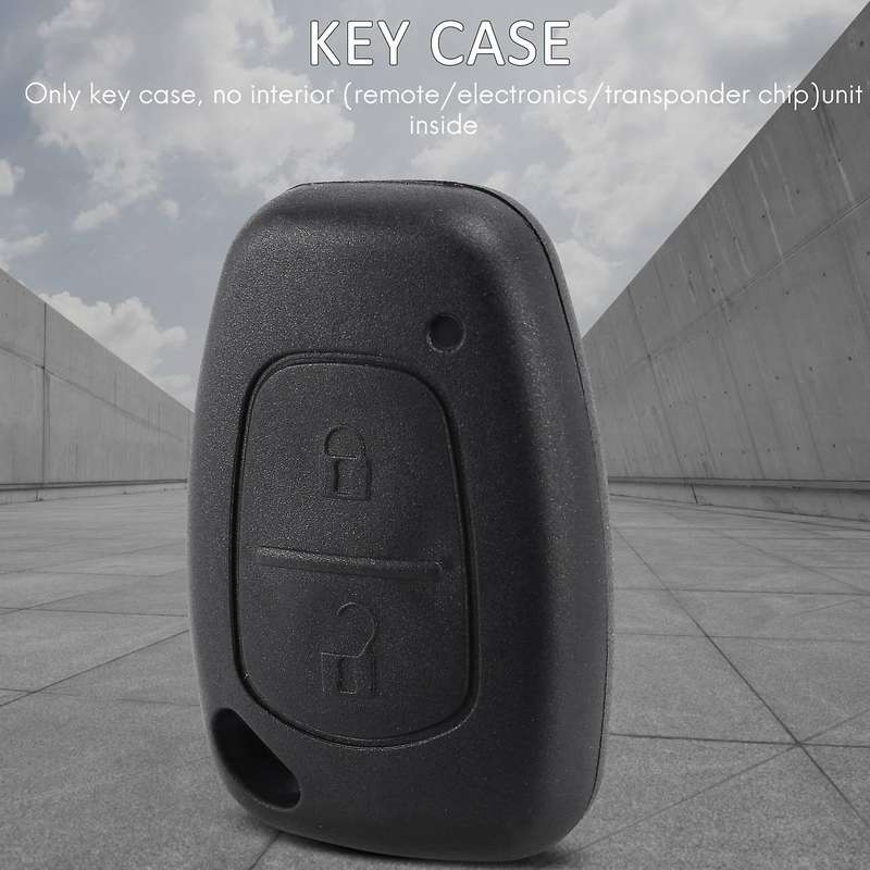 Remote 2 Button Key Case for Opel Movano/vivaro Trafic