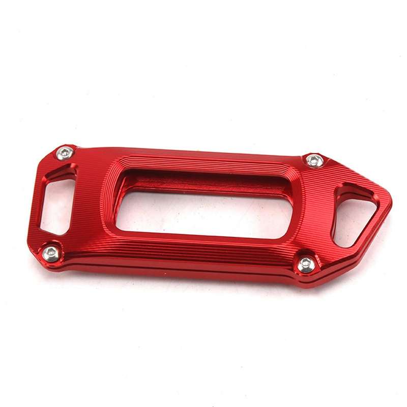 Remote Contral Aluminum Alloy Key Shell Cover Case for NMAX155 Nmax 155 Xmax 300 2015-2021 Red