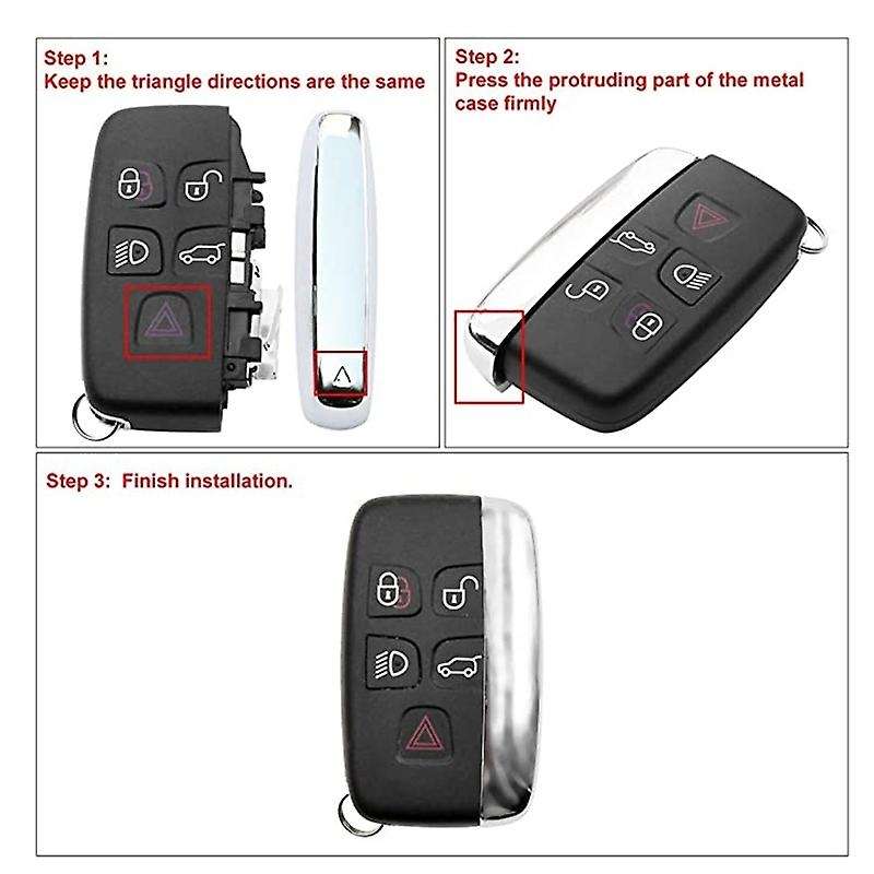 Remote Key Fob 315MHz/433MHz for LR2 LR4,Range Evoque Sport 2012-2017 KOBJTF10A