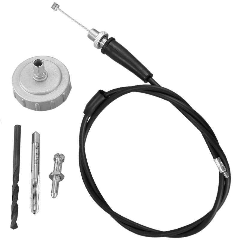 Removal Eliminator Kit Throttle Cable & Cap Idle Screw for YFS200 1988-2006