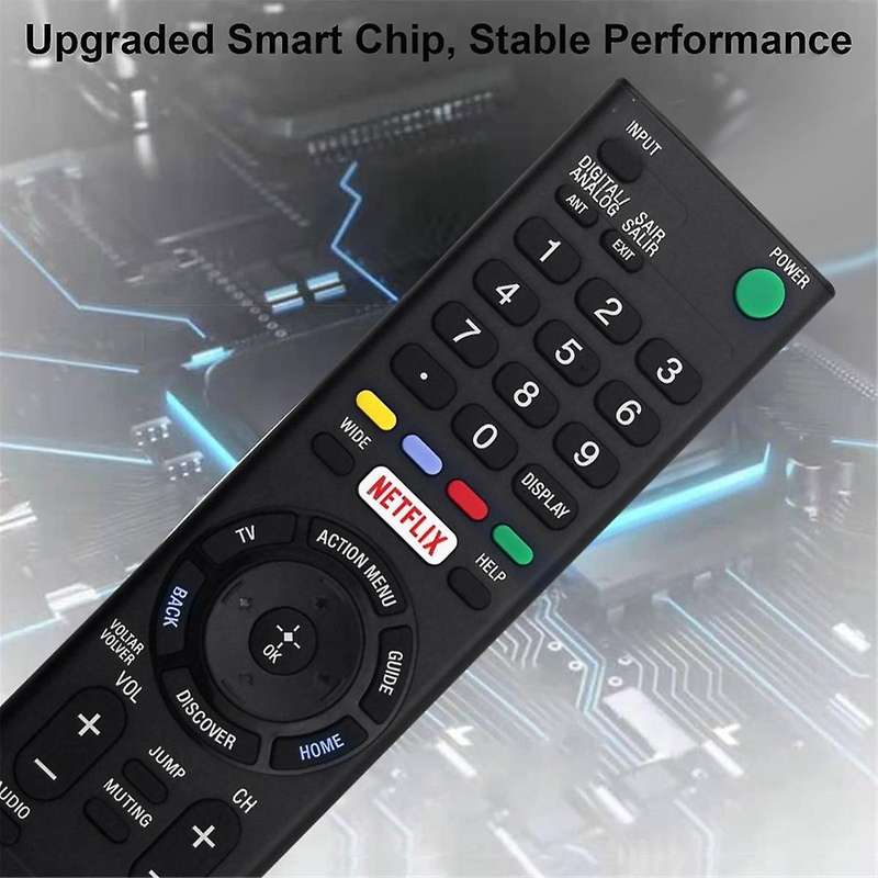 Replace -TX100B Remote Control for LED LCD 4K TV -55W6500 XBR-55X855C -43X8301C -55XD8599