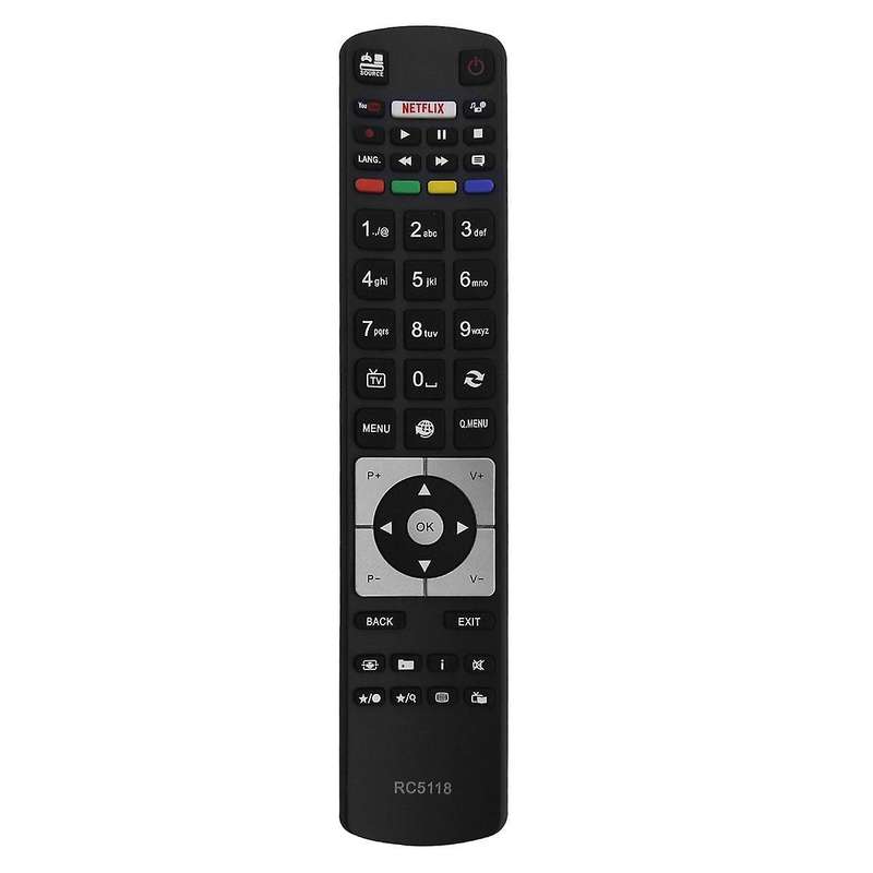 Replace RC5118 Remote Control for 22HBD06U 24HE1510-W 32HB1S66I 32HE1510-B 32HE1510-W 32HYJ46U 40HB