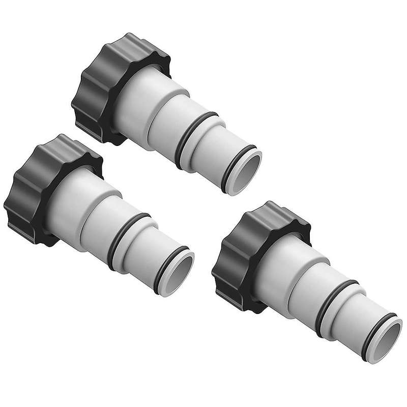 Replace Hose Adapter a W/Collar for Threaded Connection Pumps for Plunger Valve Pool Drain Swimming