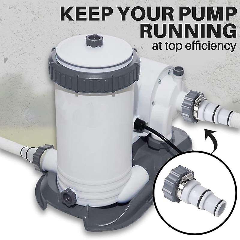 Replace Hose Adapter a W/Collar for Threaded Connection Pumps for Plunger Valve Pool Drain Swimming